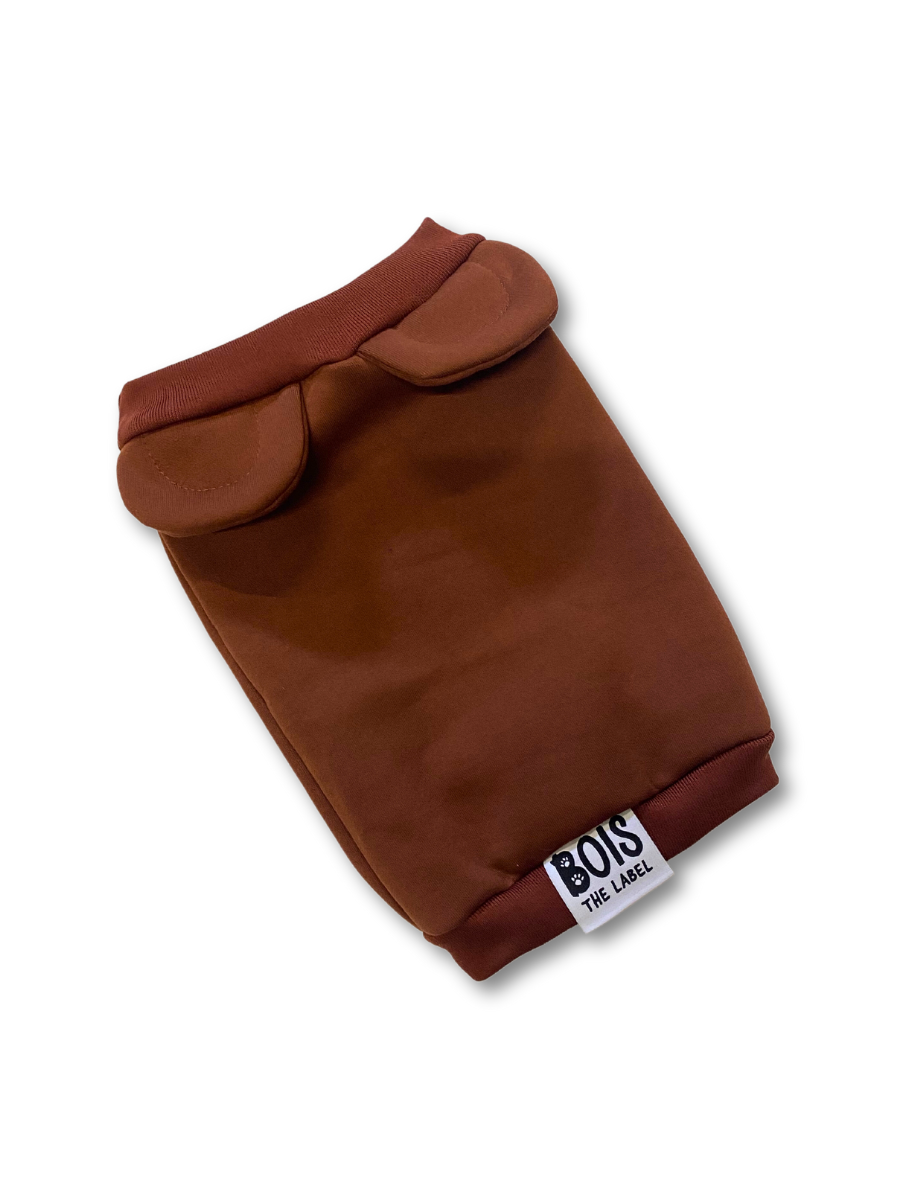 Brown Bear Snood Dog Costume