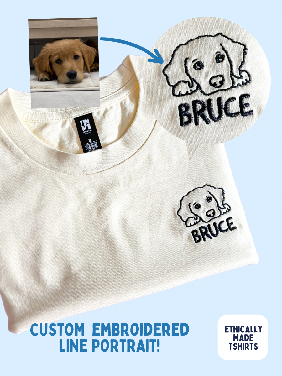 Custom made dog sales shirts