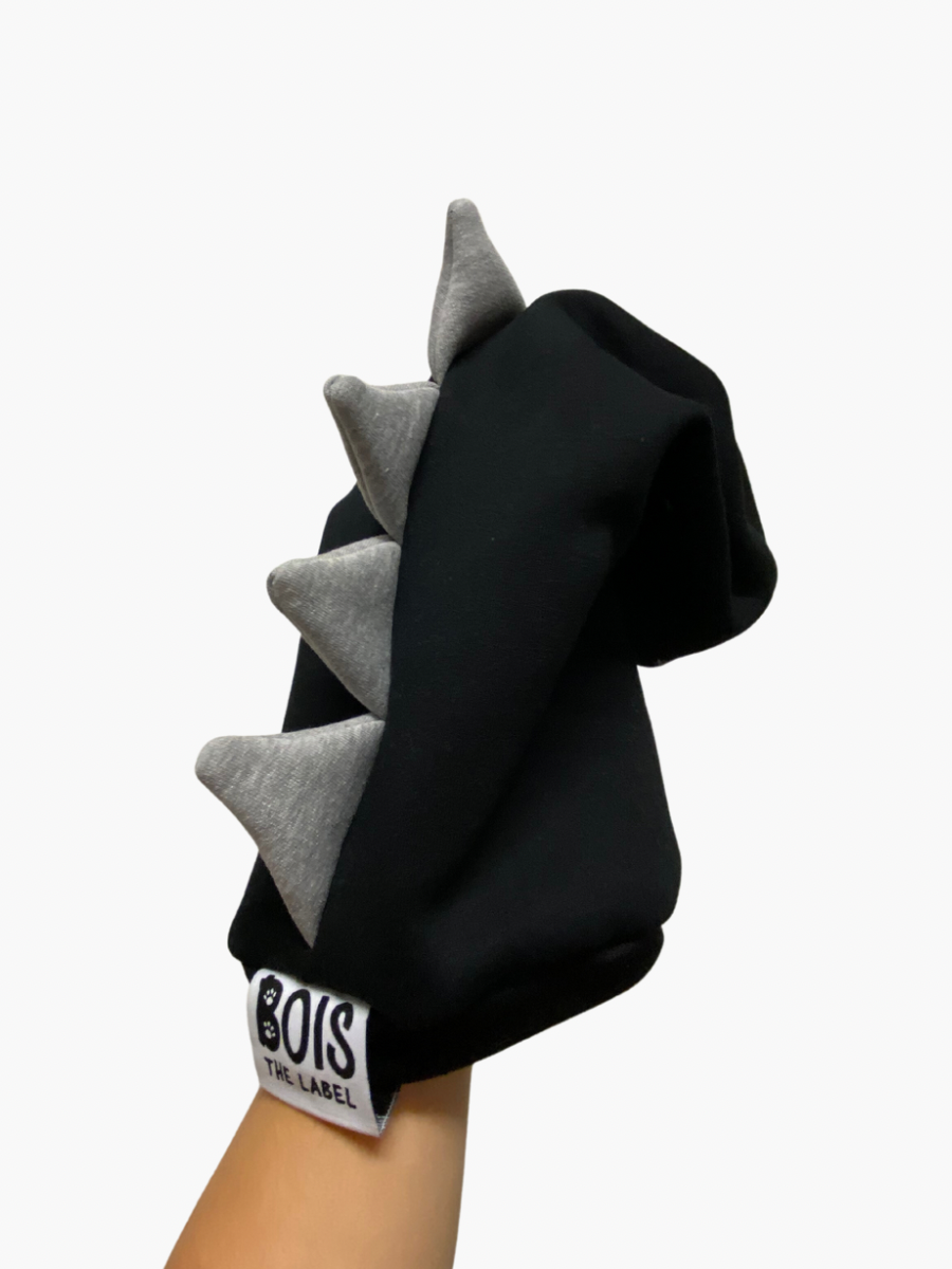 Black Dinosaur Snoodie
