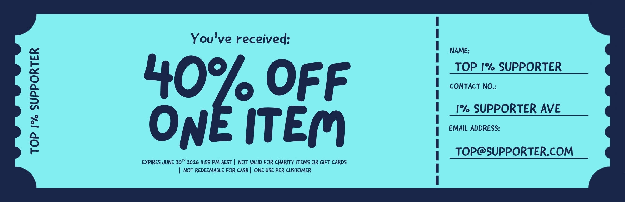 LOYALTY SALE