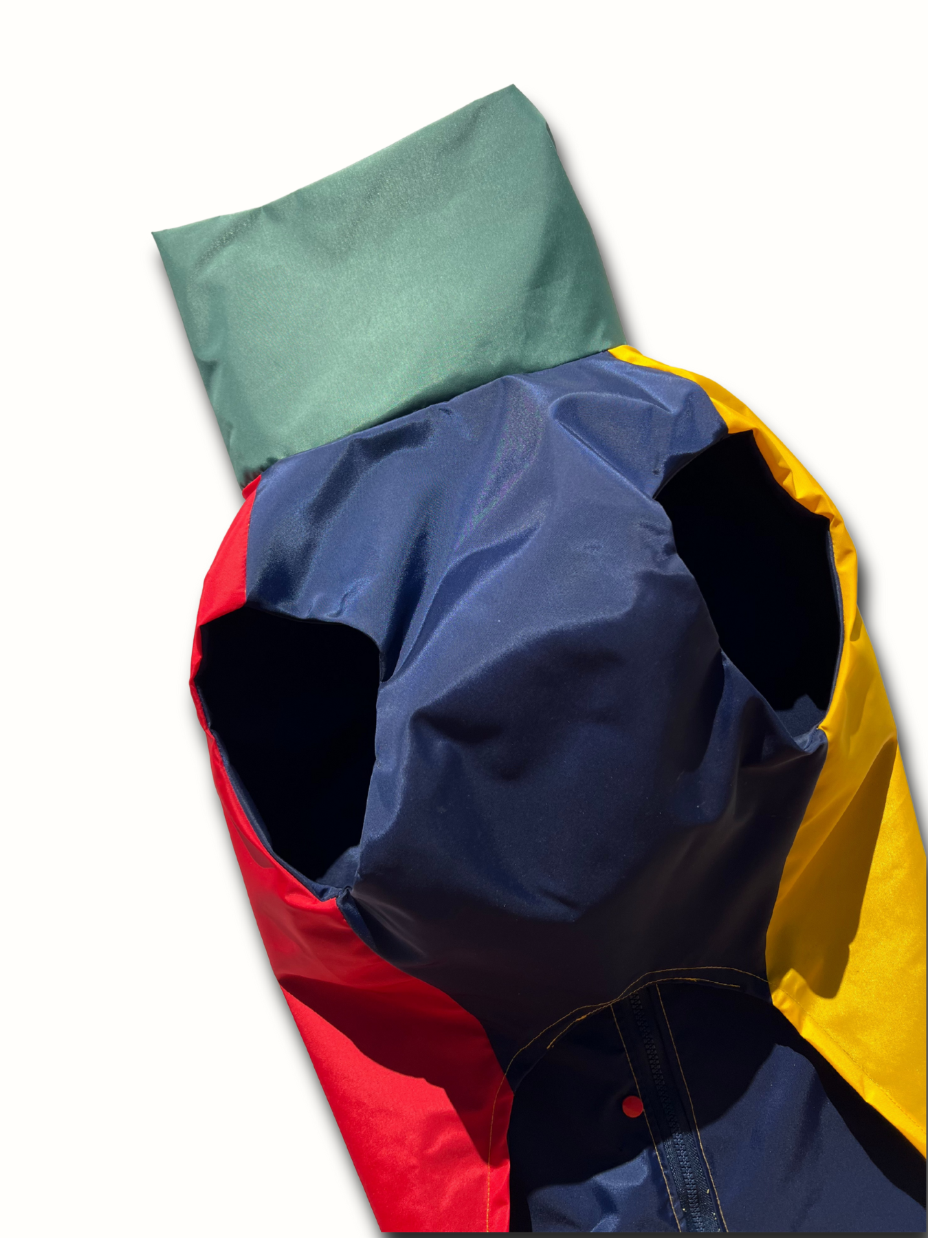 Colorblock Waterproof Dog Raincoat