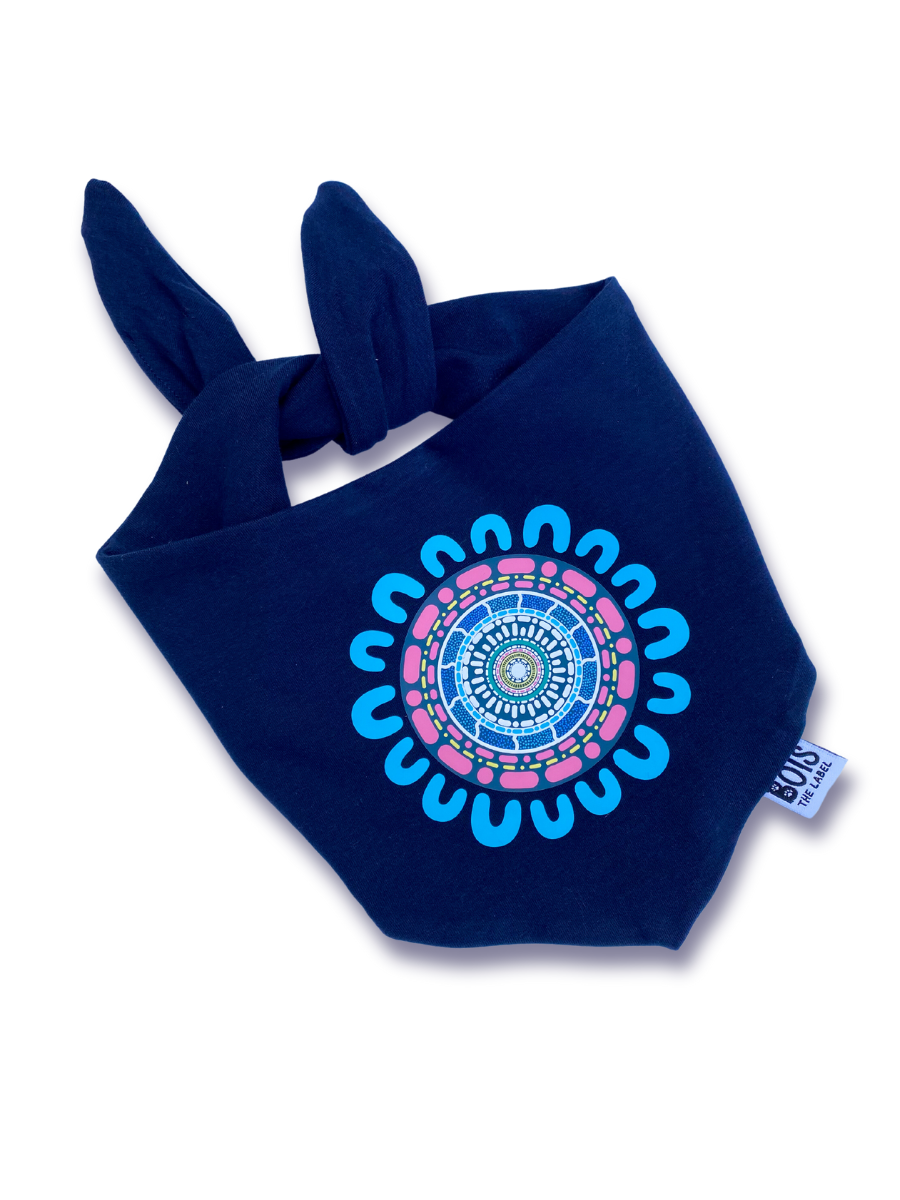 'Connection' Dog Bandana - by Rheanna Lotter