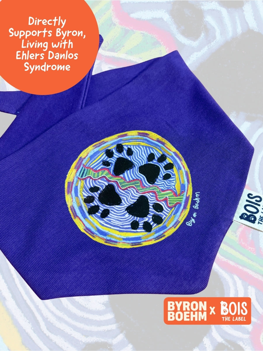 Paws Art Dog Bandana - by Byron Boehm PREORDER
