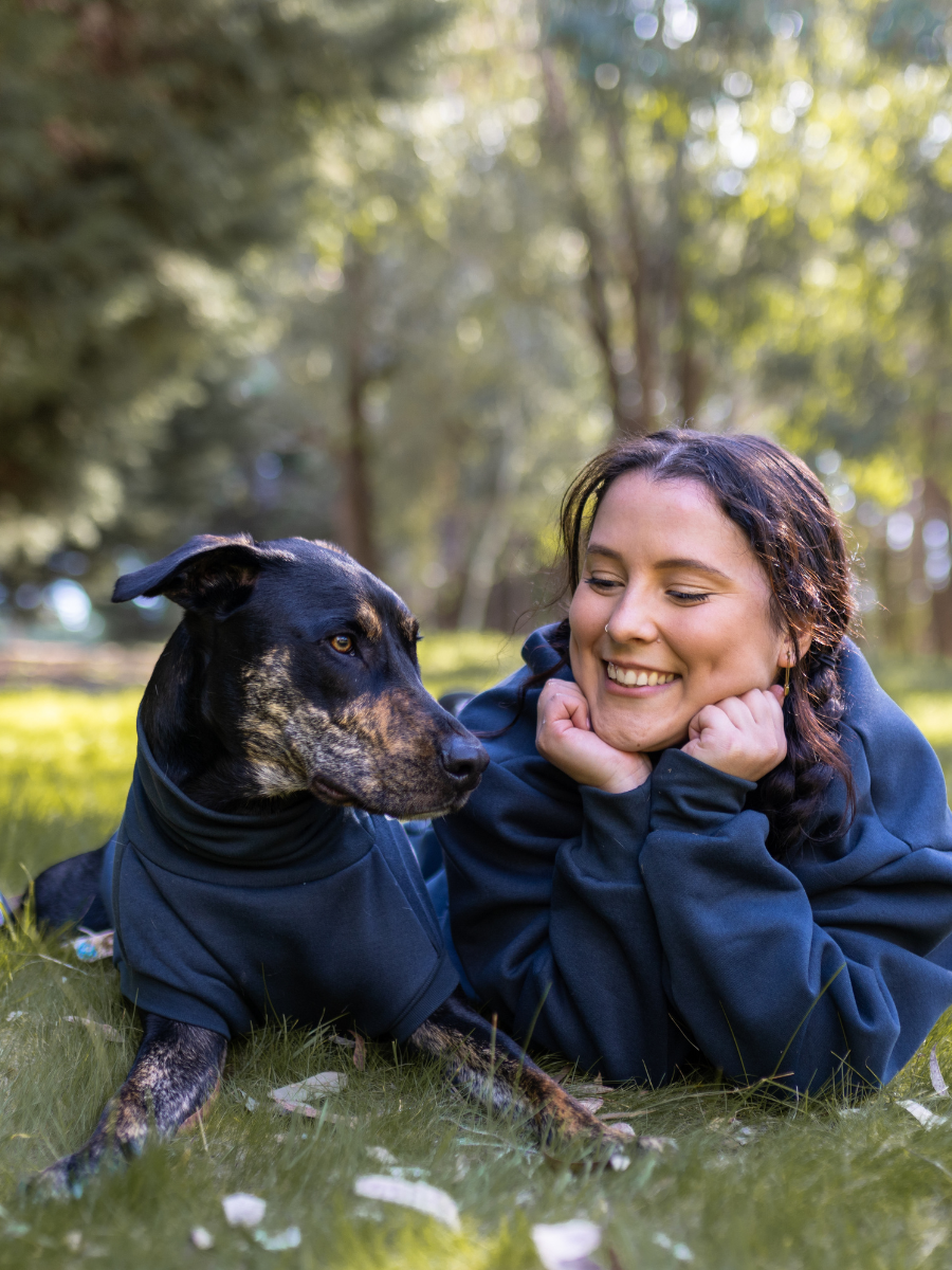 Charcoal Crewneck Matching Set