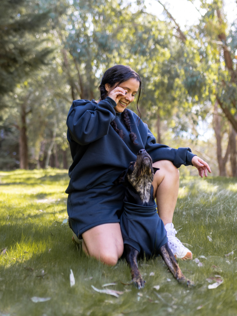 Charcoal Human Crewneck