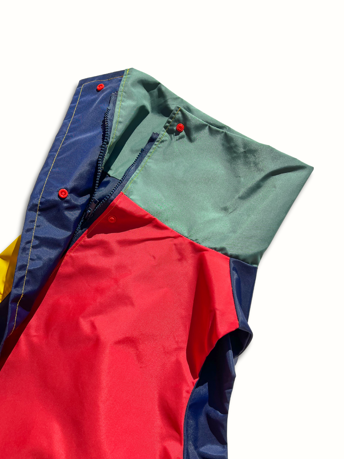 Colorblock Waterproof Dog Raincoat