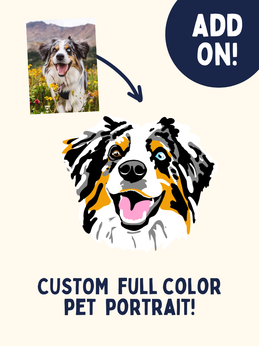 ADD ON: Custom Pet Portrait for eligible BOIS items