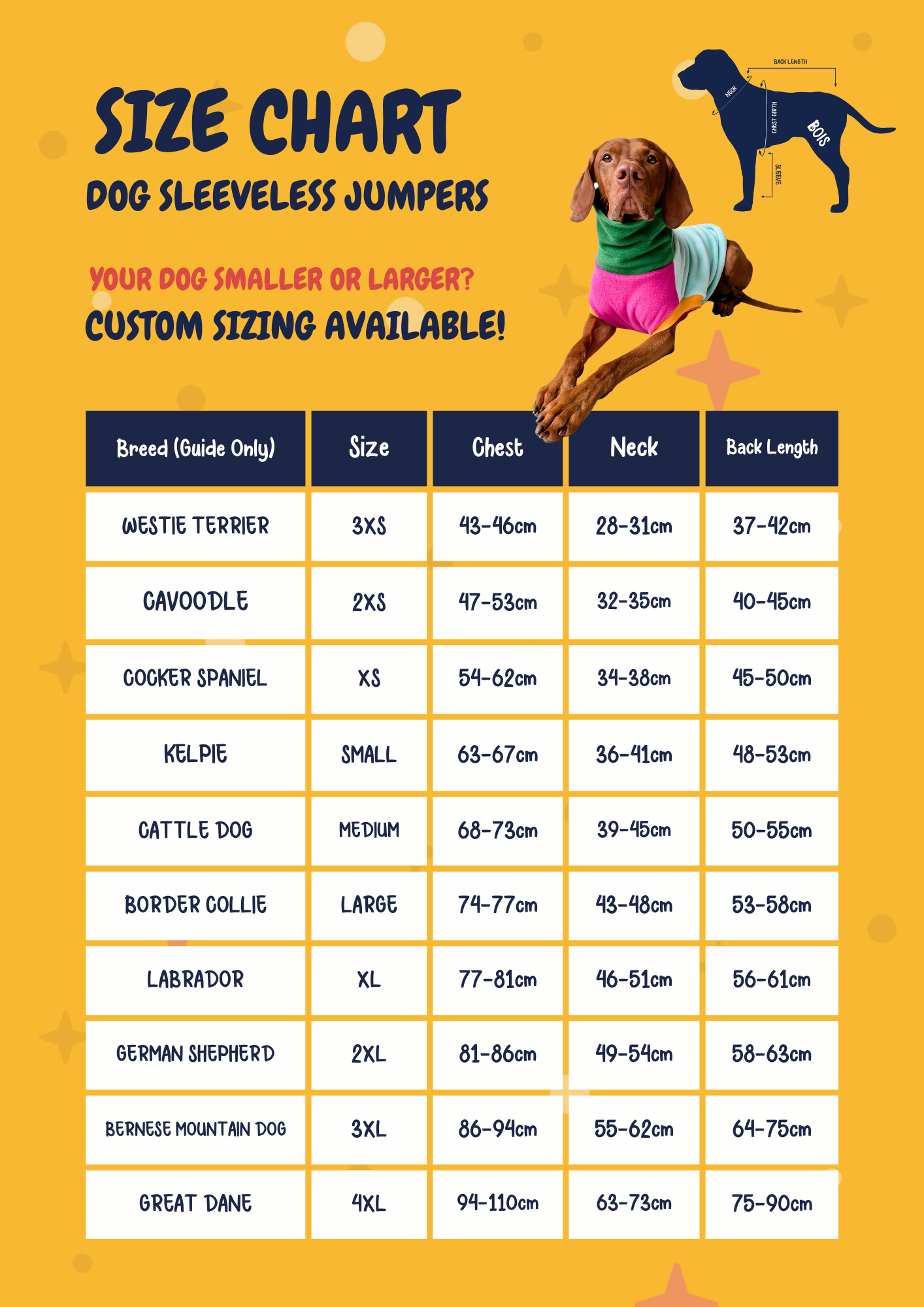 Goose Egg Sleeveless Dog Turtleneck