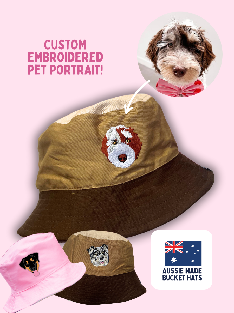 Custom Pet Portrait Bucket Hat