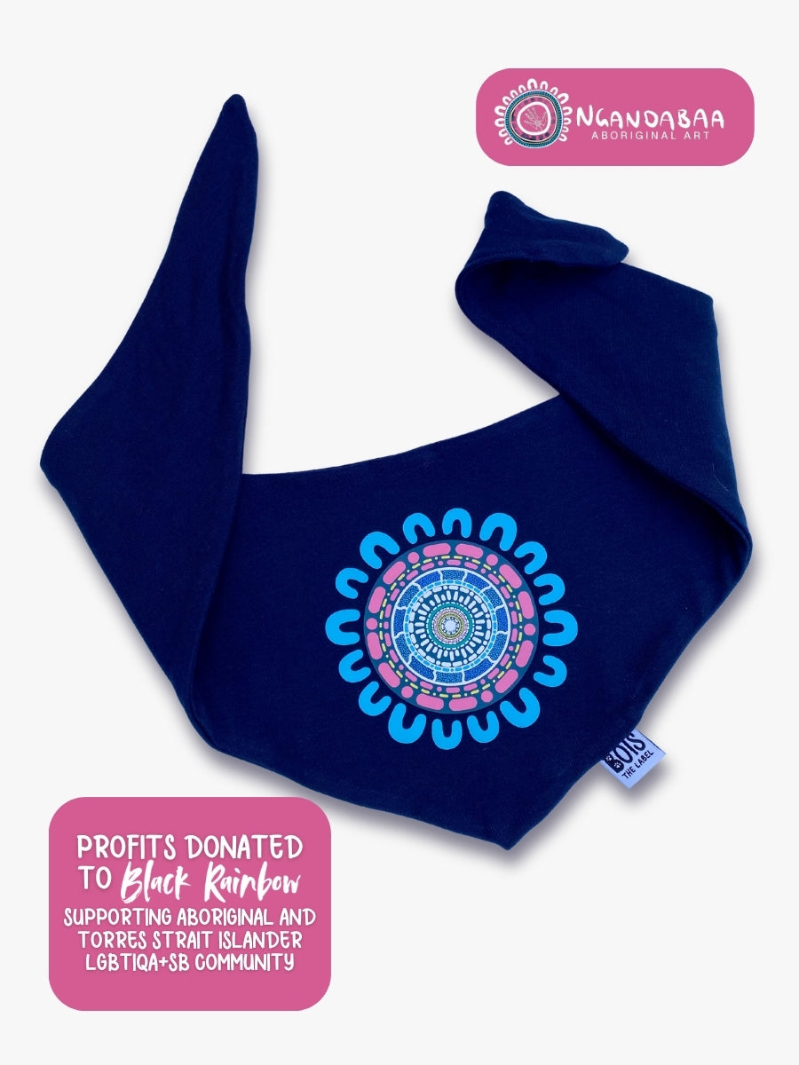 'Connection' Dog Bandana - by Rheanna Lotter
