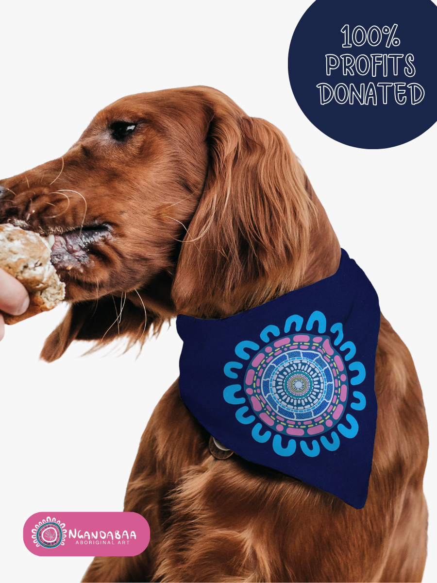 'Connection' Dog Bandana - by Rheanna Lotter
