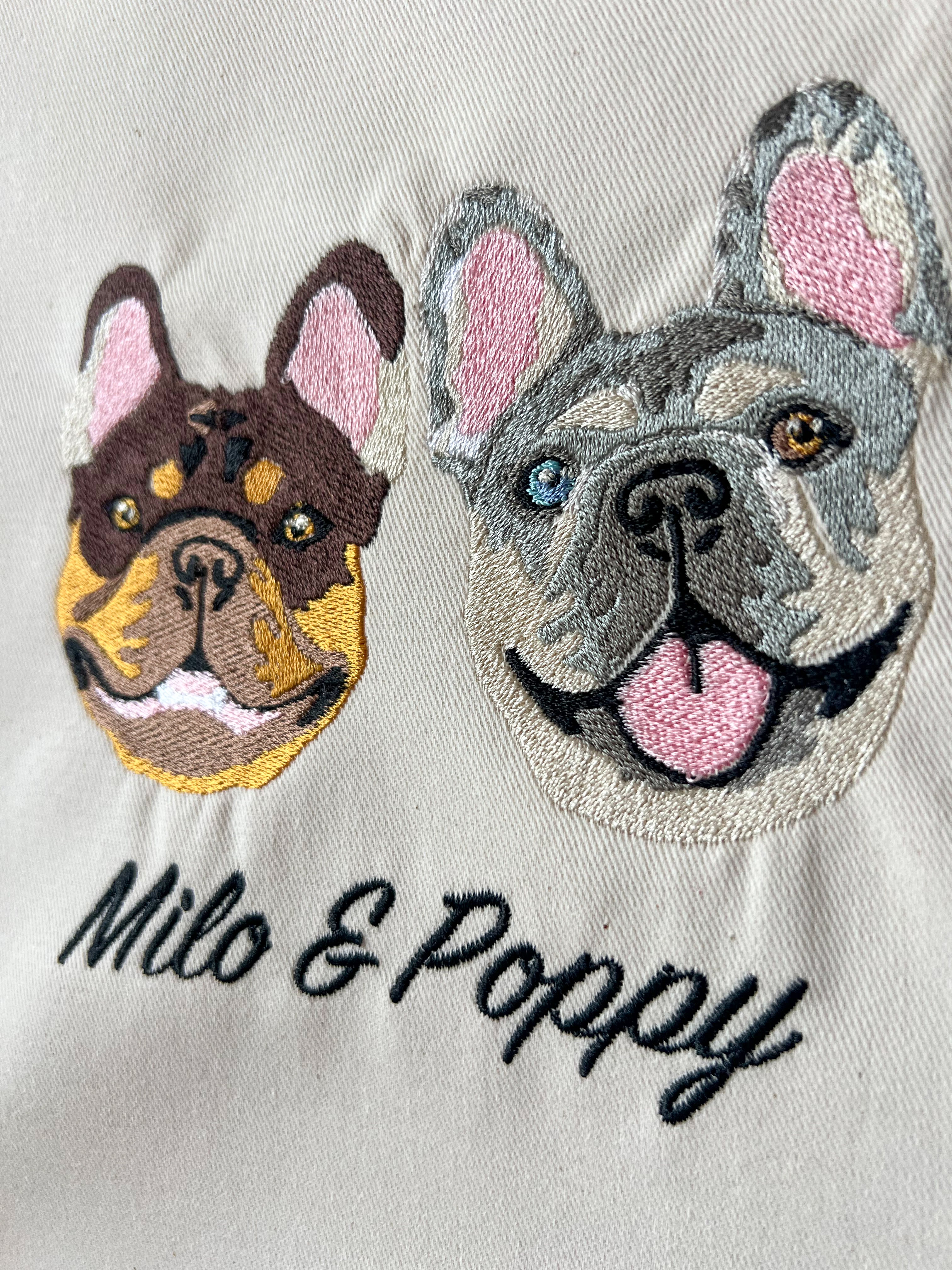 Custom Pet Portrait Wall Hanging