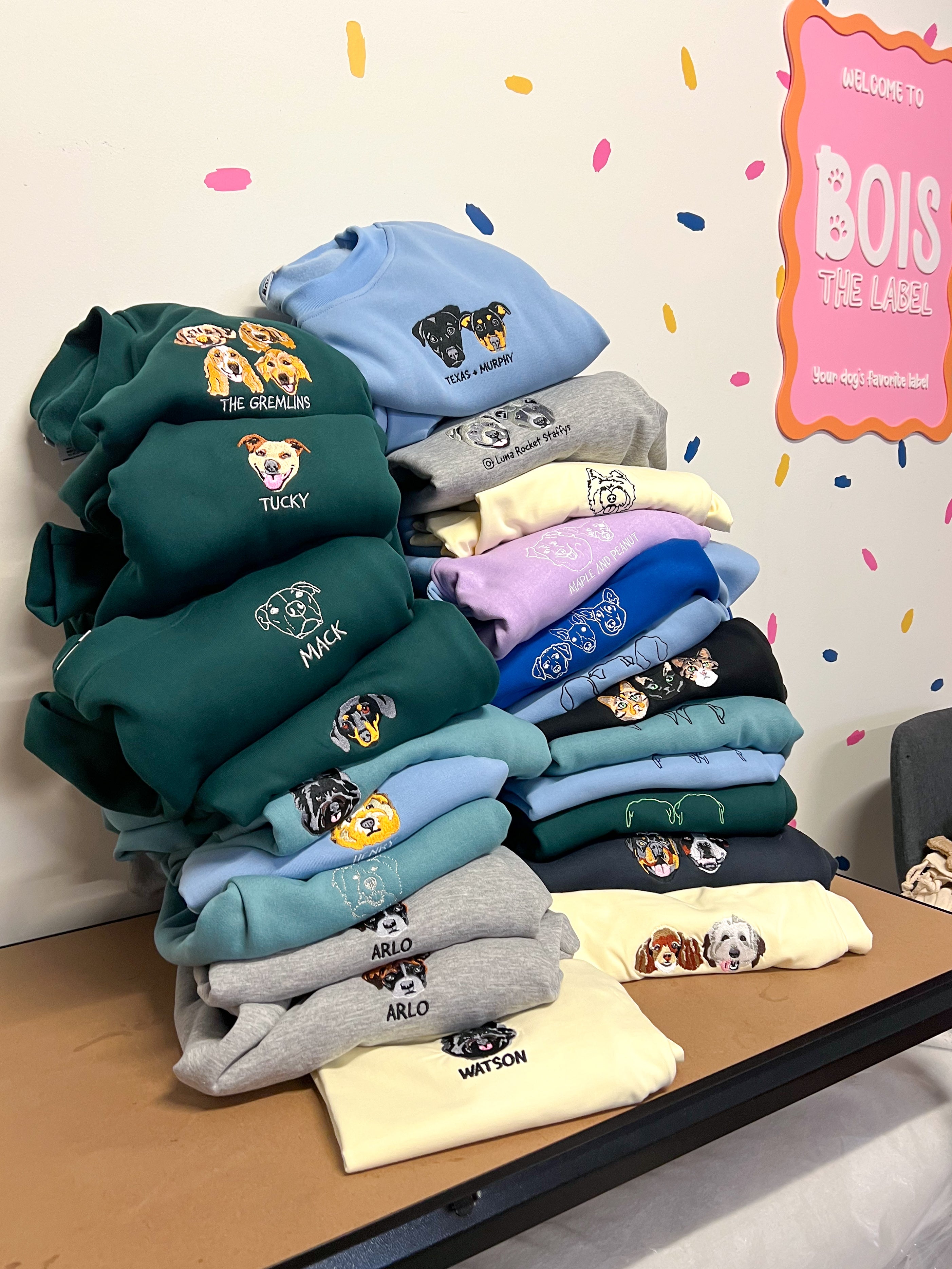 Custom Pet Portrait Crewneck