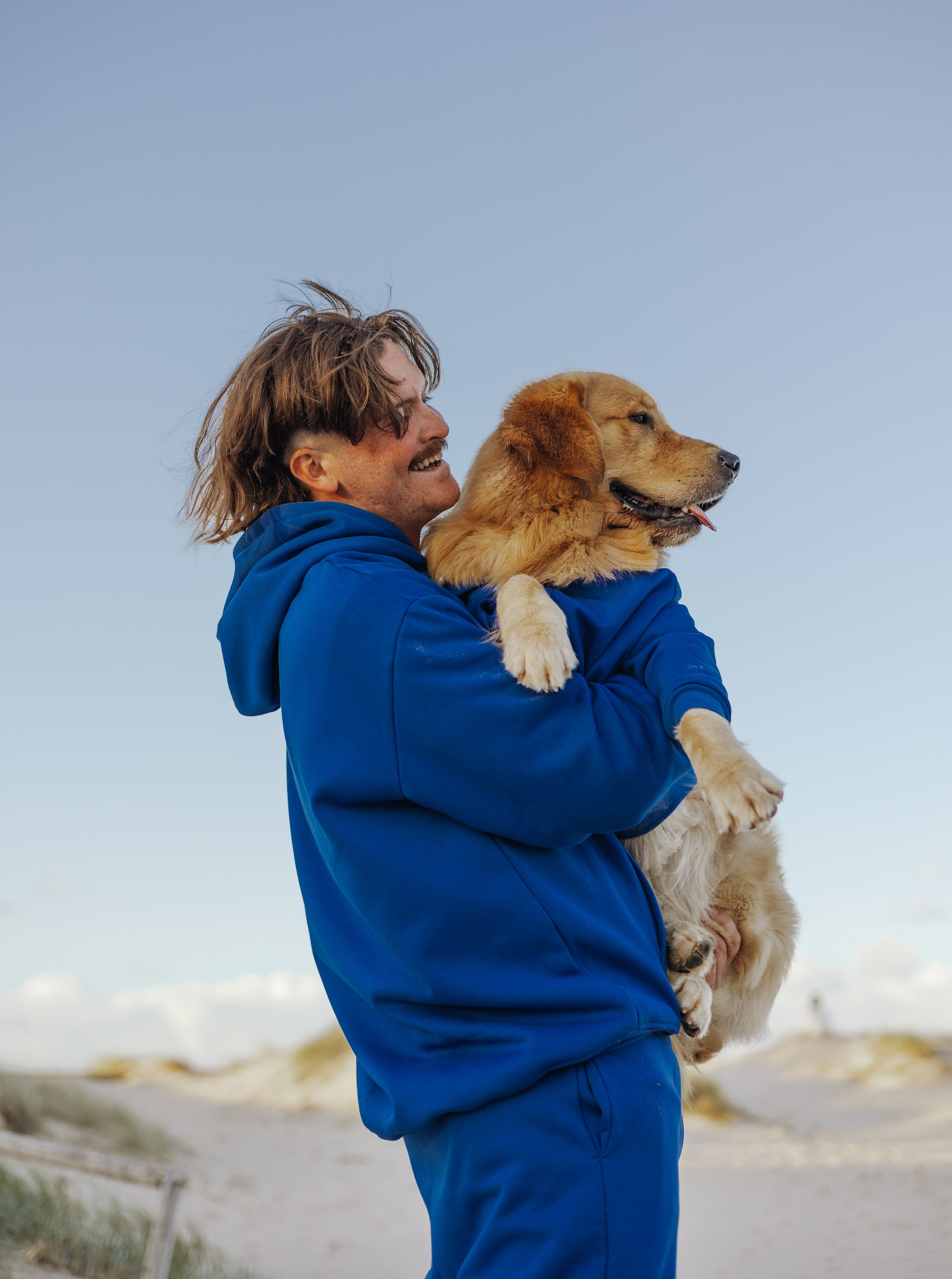Berry Blue Hooman Hoodie