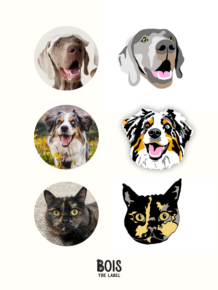 ADD ON: Custom Pet Portrait for eligible BOIS items
