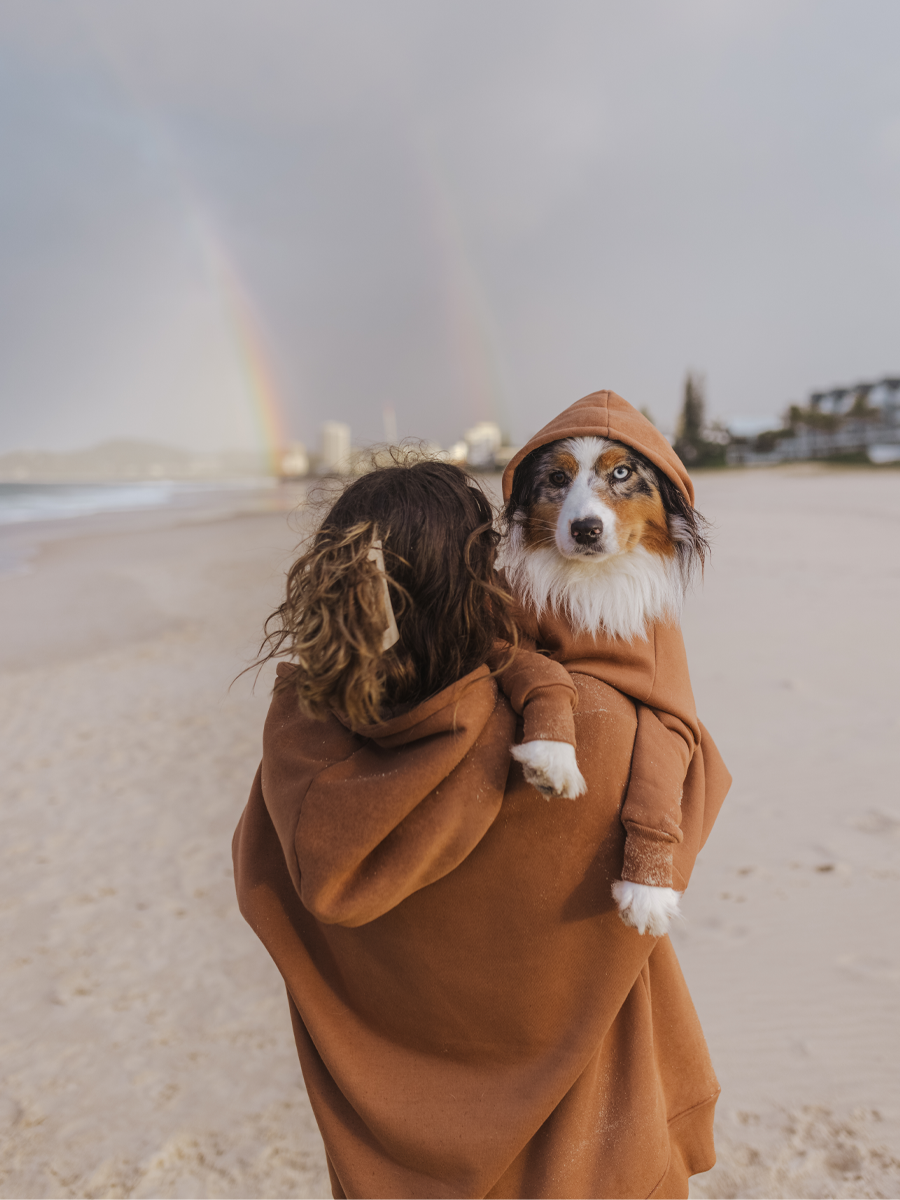 Caramel Barkiato Hooman Hoodie