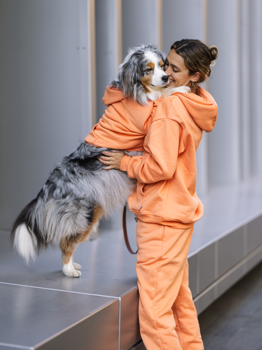 Orange is the New Bark Matching Set