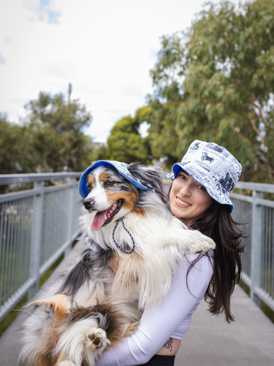 Puppy News Human Reversible Bucket Hat – BOIS The Label