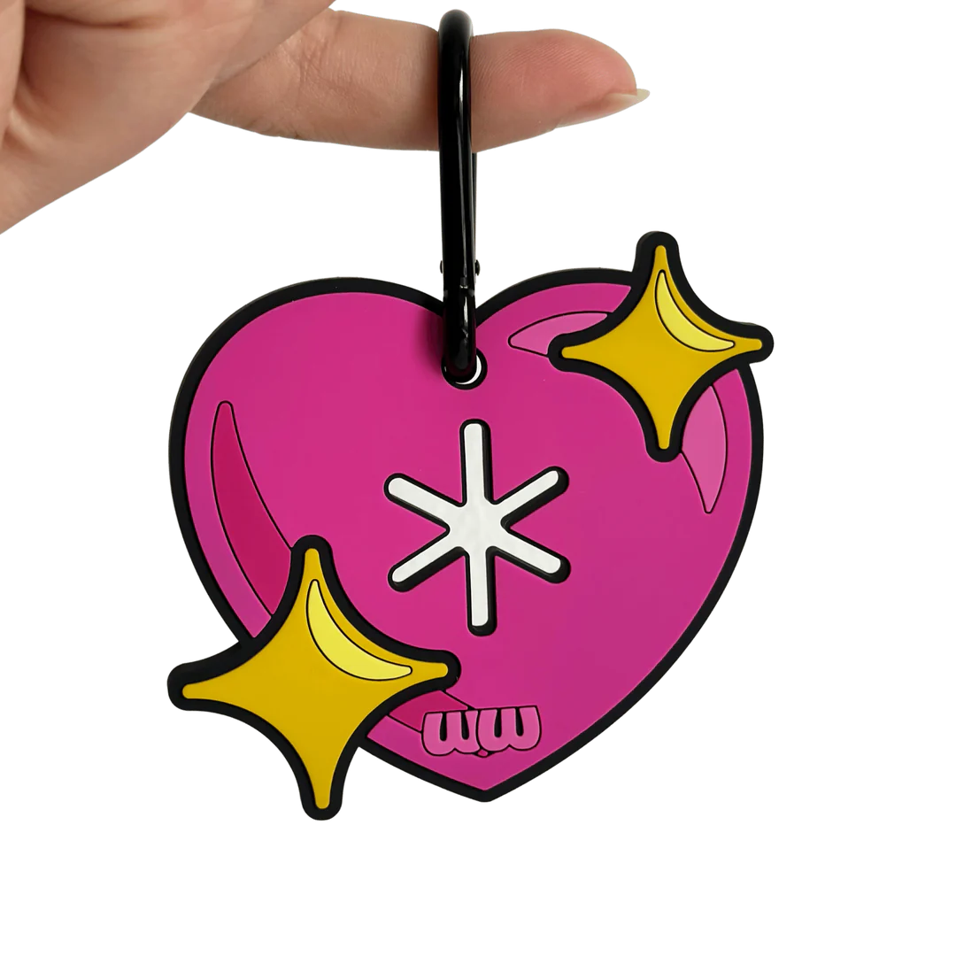 Sparkle Heart Emoji - Poopy Loop