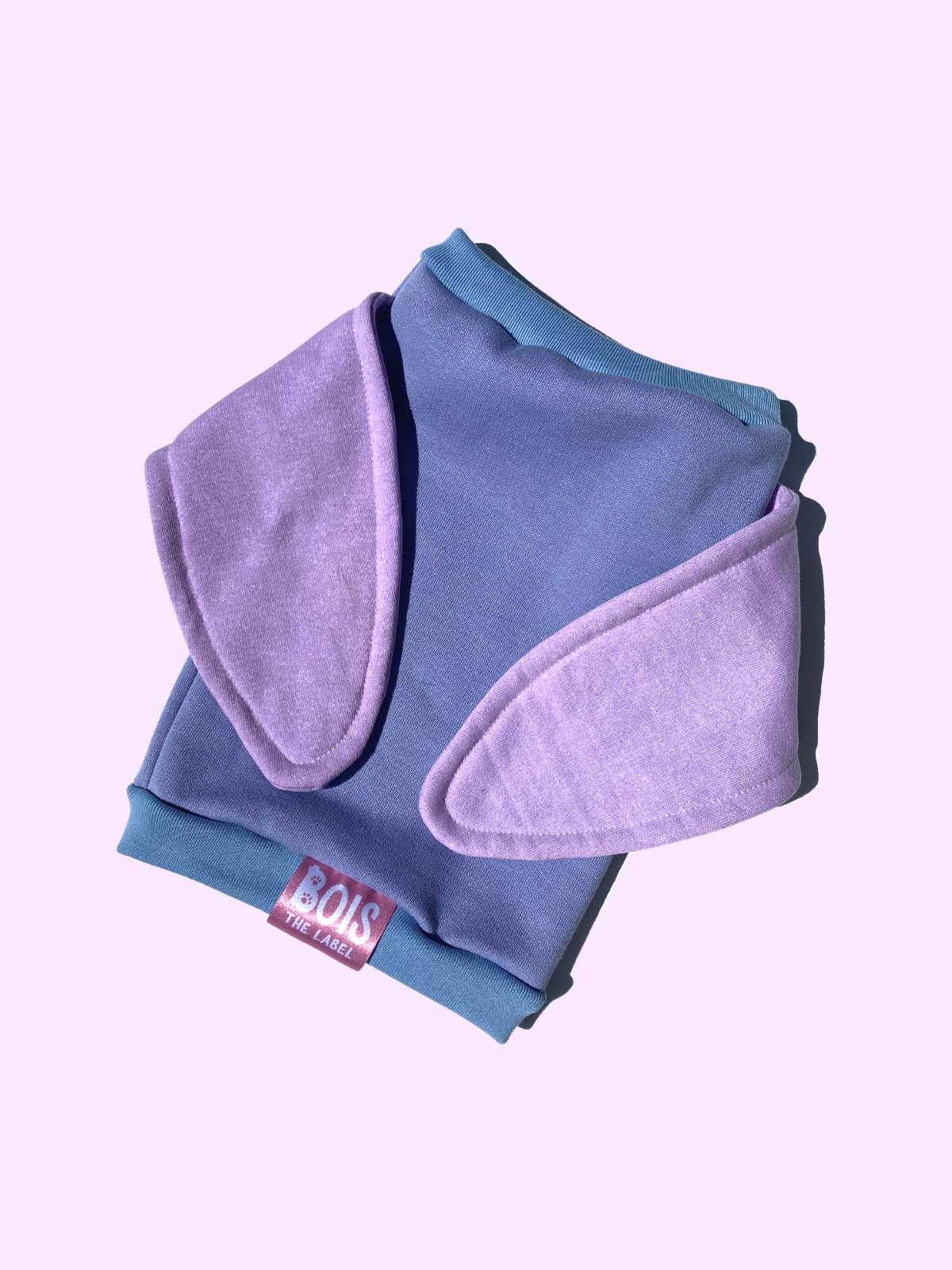 Purple Bunny Snood Dog Costume