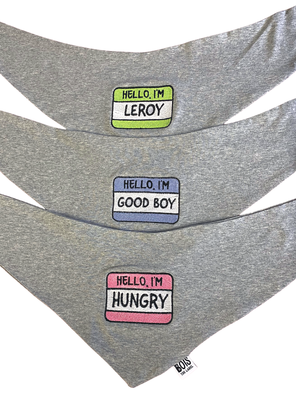 Custom Name Tag Dog Bandana