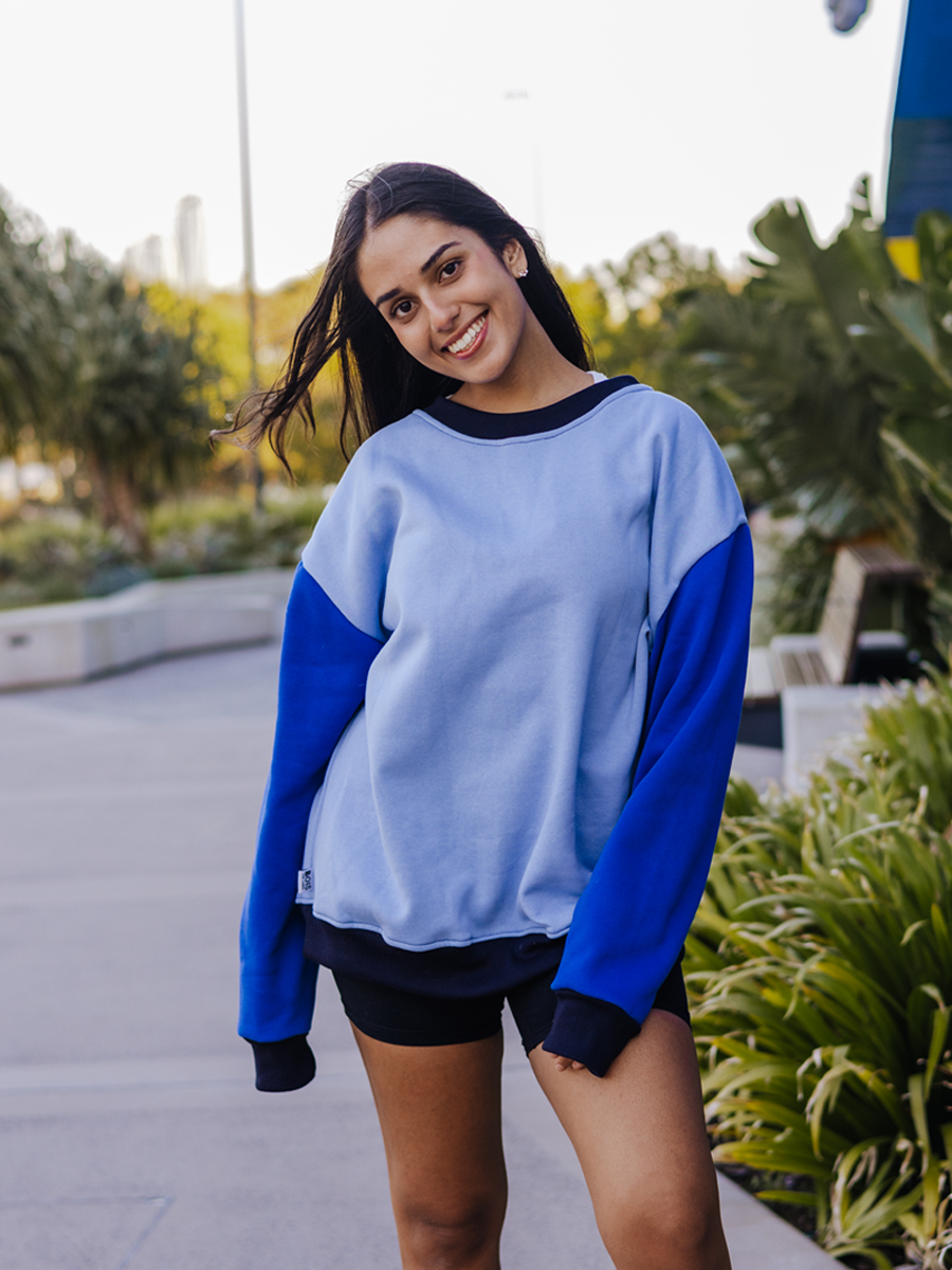 Blues Crews Human Crewneck