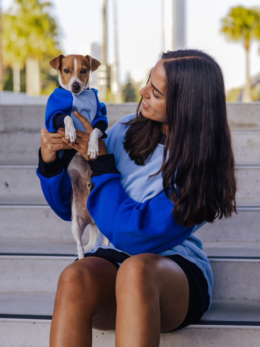 Blues Crews Matching Set