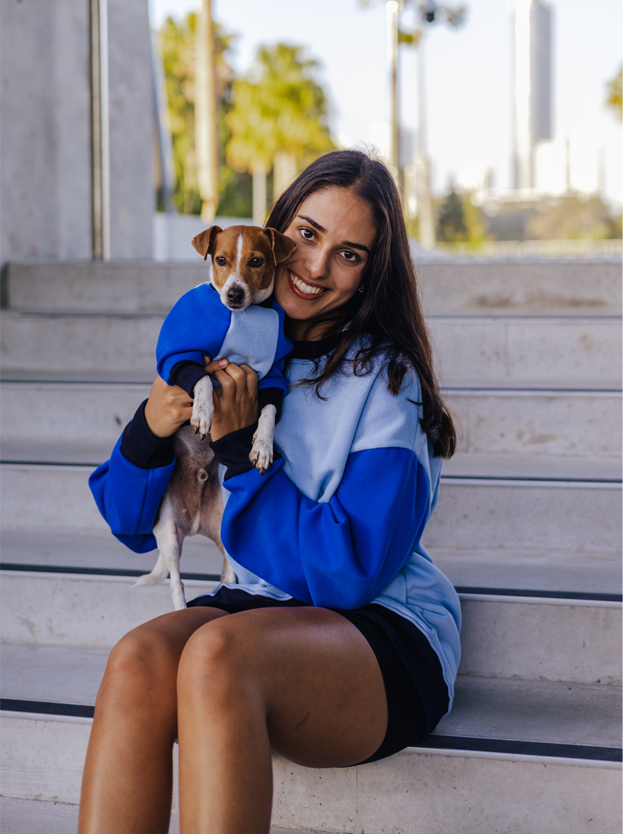 Blues Crews Matching Set