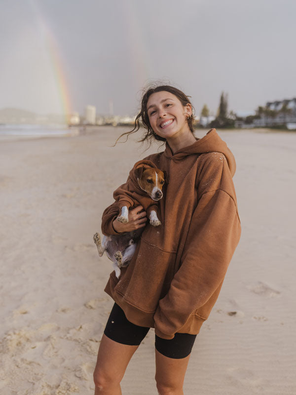 Caramel Barkiato Hooman Hoodie